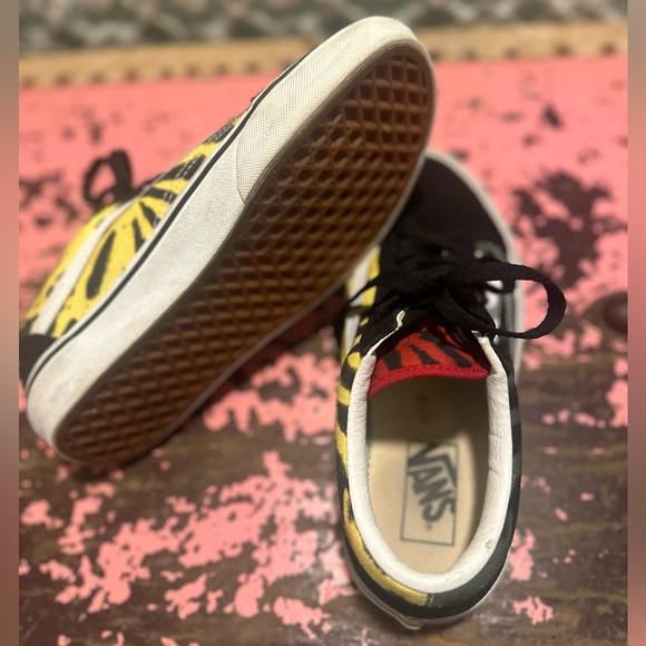 Rasta VANS Women’s Sz 8 - Picture 7 of 9